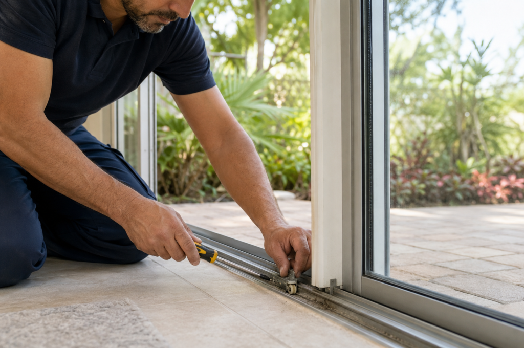 Sliding Door Track Repair Service Near Me Davie, FL
